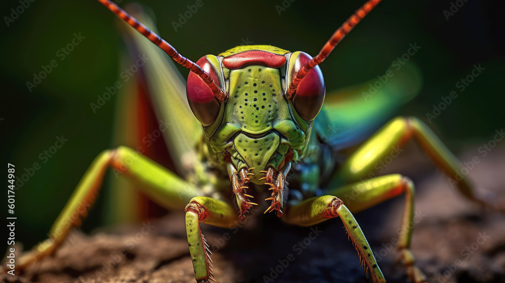 Grasshopper in the wild. Generative AI Grasshopper in the wild. Generative AI