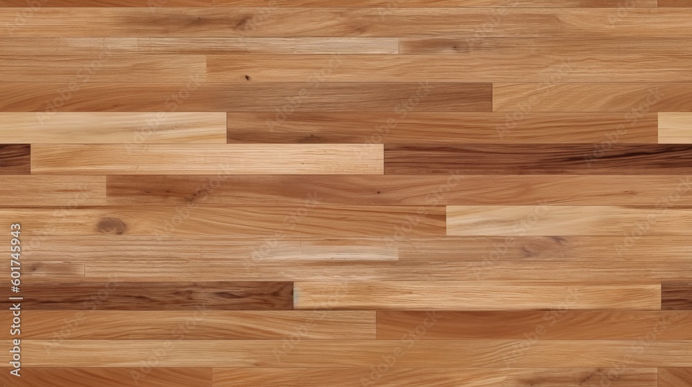 Naklejka premium Seamless Wood Parquet Texture - Wooden Background Texture