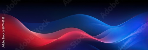 Colorful waves and geometric shapes background pattern wallpaper with colorful color gradient