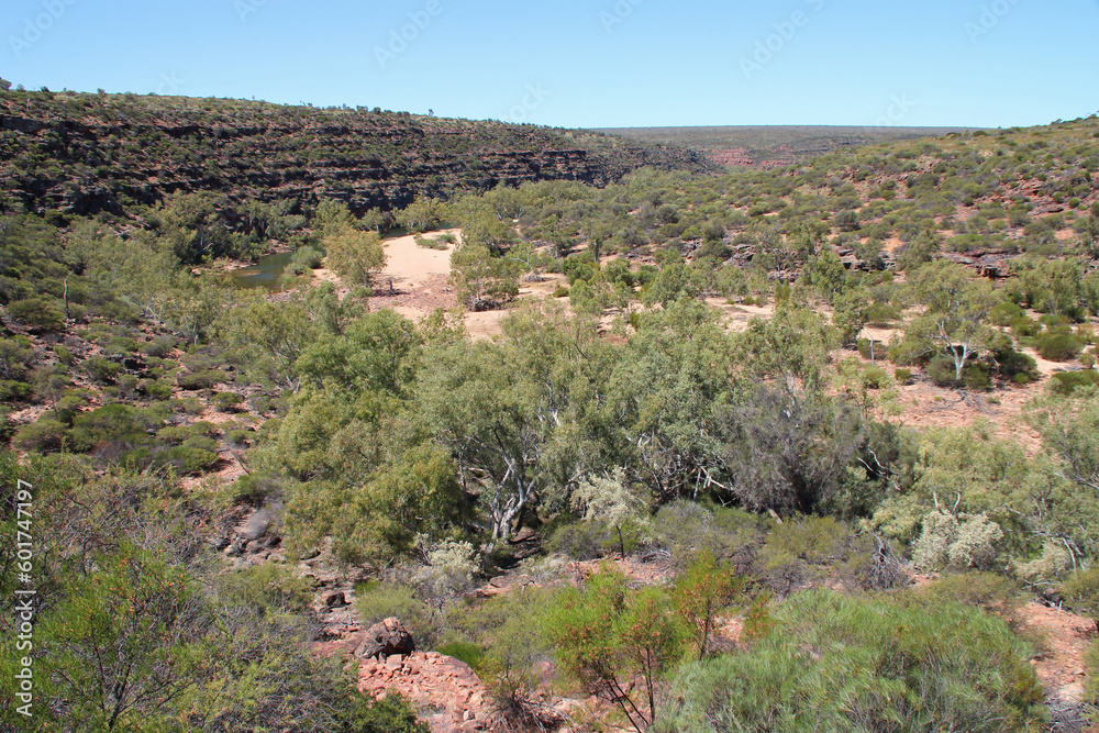 desert in kalbarri in australia desert in kalbarri in australia