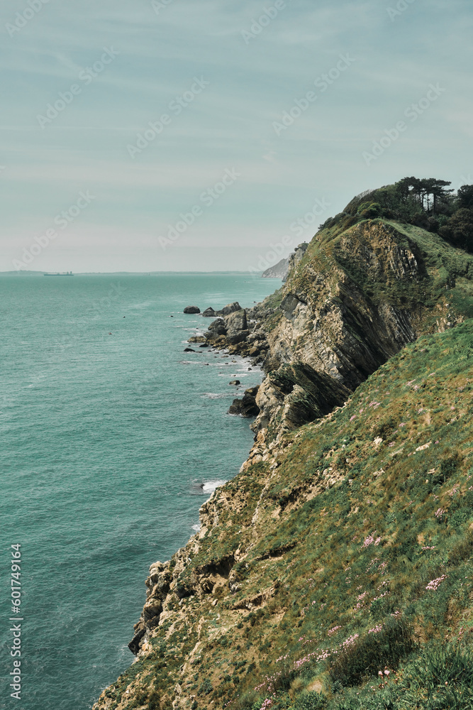 rocks and sea