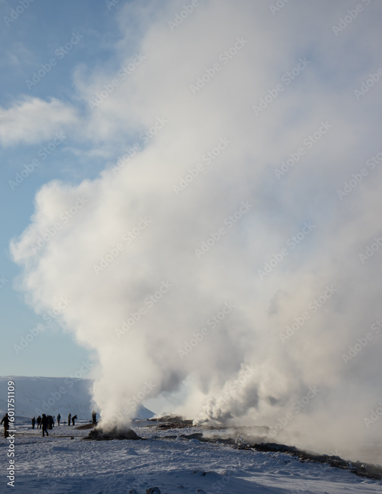 Obraz premium hot springs