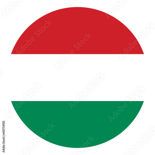 Free Download Hungary flag in circle. Flag of Hungary in round circle - GFXLoad