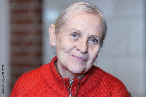 Obraz na płótnie Kobieta. Portret. w salonie