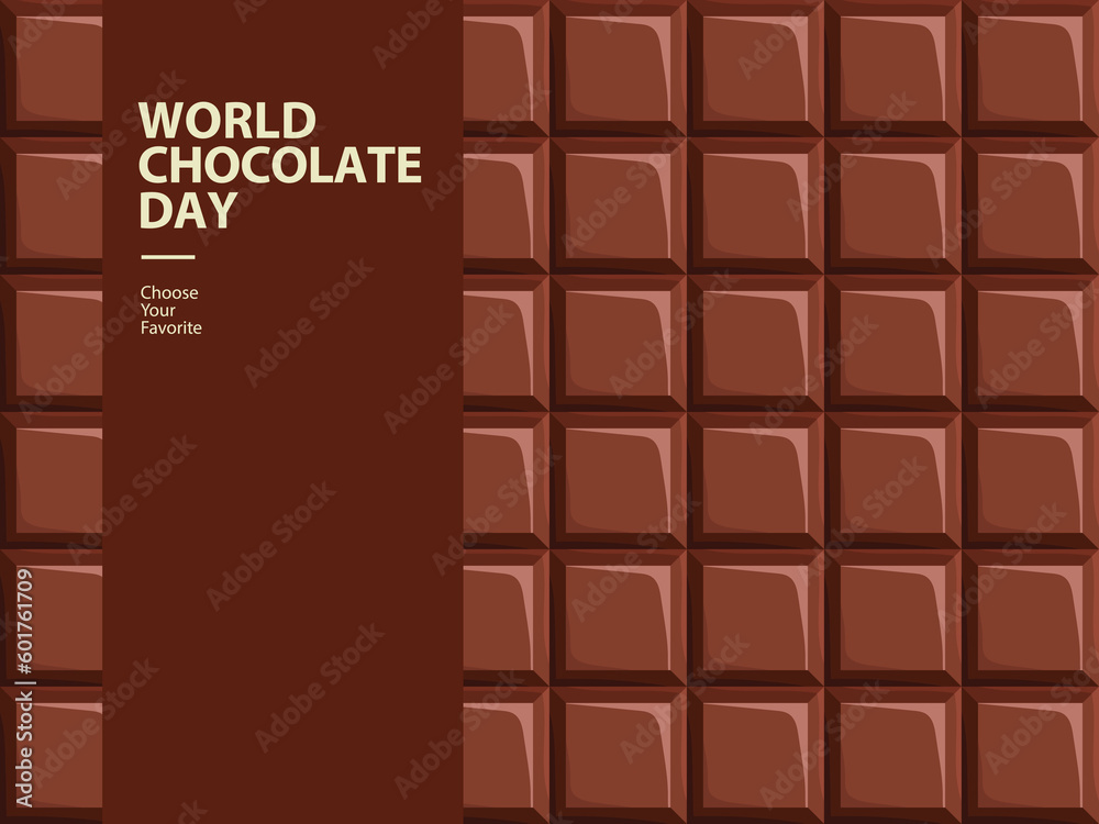 world chocolate day event pattern wallpaper vector element cacao cocoa element dessert summer food