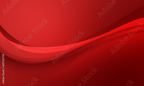 red lines wave curve with soft gradient abstract background