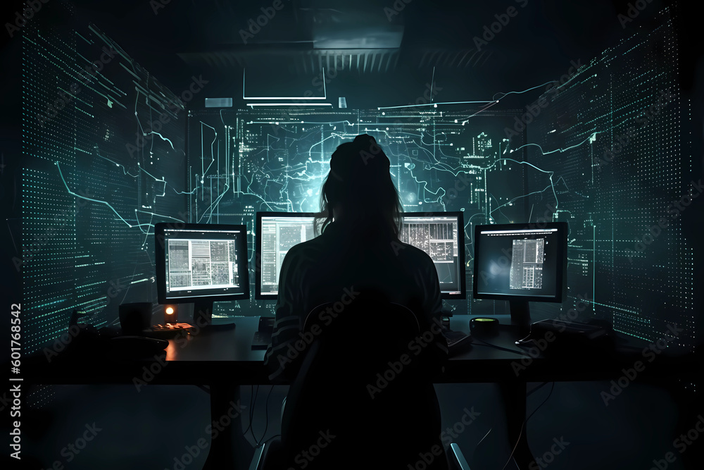 Cyberspace hacker Cyberspace hacker