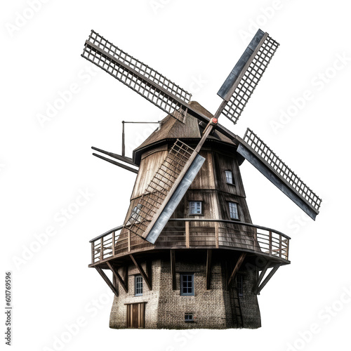 a old windmill photo
