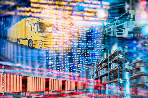 Digital logistics in freight forwarding through automated transportation