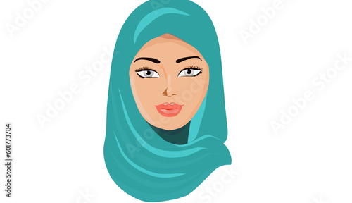 portrait of a person in hijab