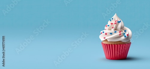 4th of July Cupcakes (Generative AI)