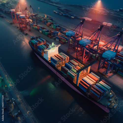 The Vital Role of Logistics Ports in Global Trade and Commerce.generative ai