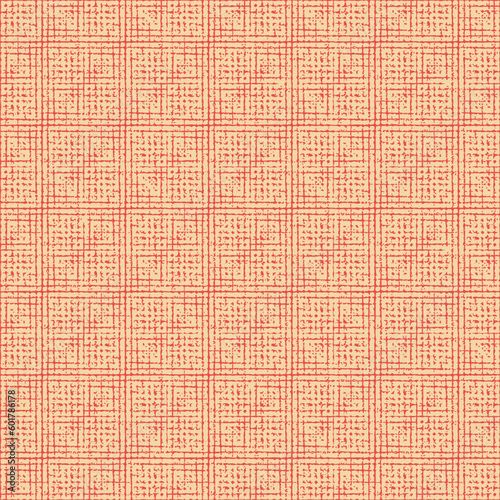 Seamless abstract Geometric vector pattern texture. simple creative Textile style Provence red,cream inverse pattern texture background allover pattern design.inverse Geometrical texture allover.