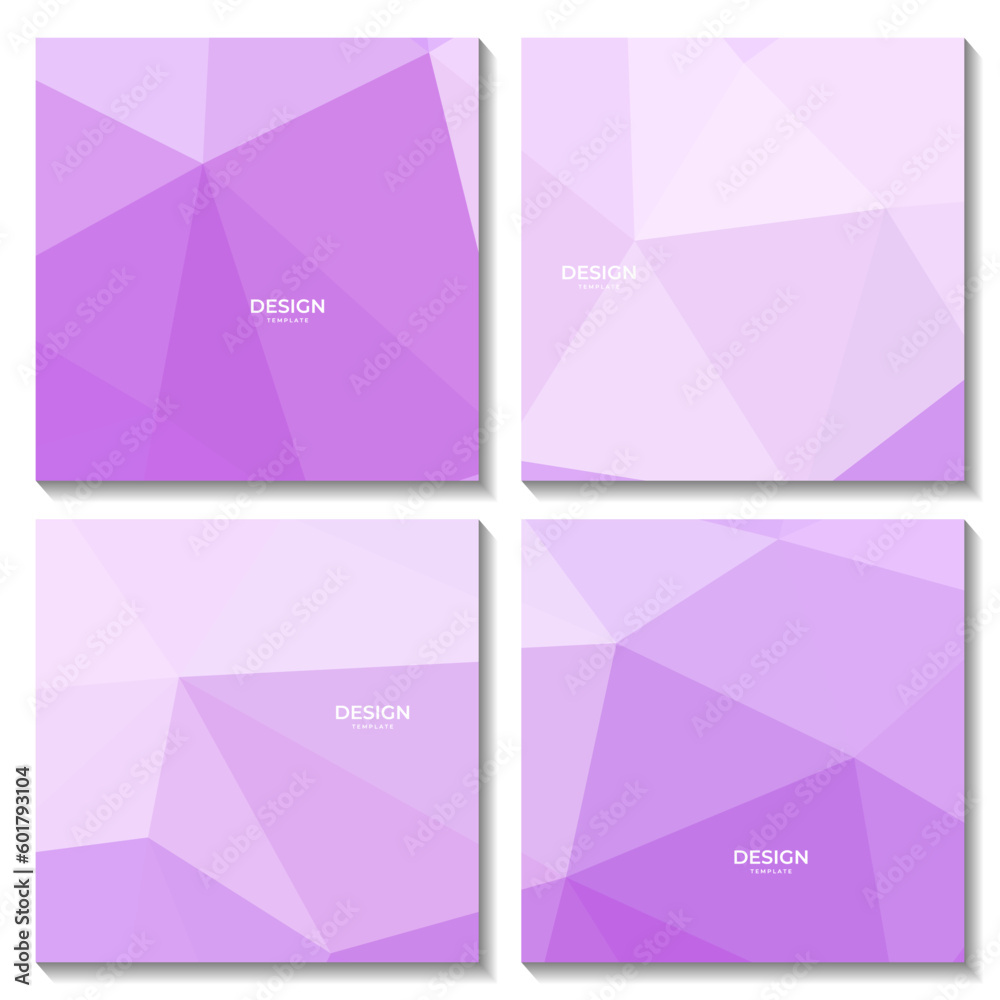 abstract squares geometric pink gradient with triangles pattern modern background for business