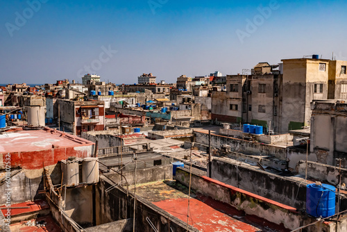 View of Havana's neighborhoods from the rooftops in Cuba © Nicolas VINCENT