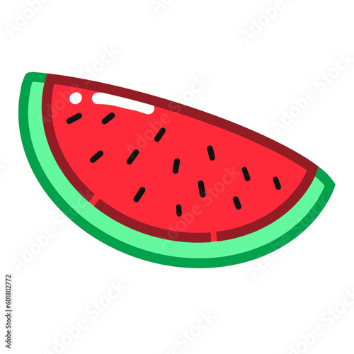 Slice of watermelon 