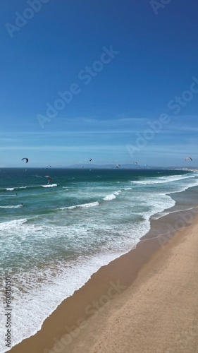 waves on the beach