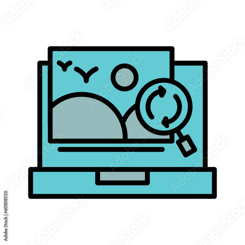 Search Image Icon Design