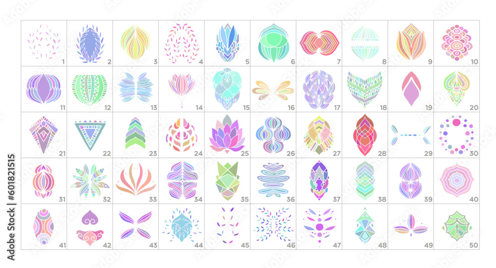 Mandala set circle ornament tile frame ink dot work paint wall art decor clipart Mandala set circle ornament tile frame ink dot work paint wall art decor clipart