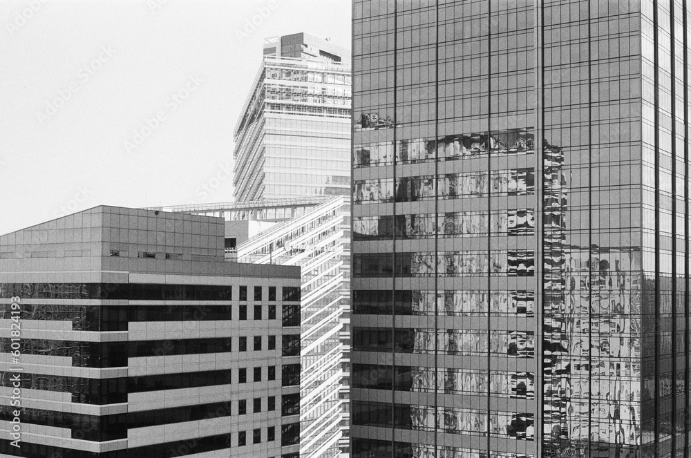 city skyscrapers street Bonifacio Global City, BGC, Manila