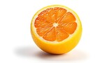 cytrus, ilustracja 3d, cytryna, pomarańcza