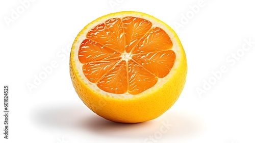 cytrus, ilustracja 3d, cytryna, pomarańcza