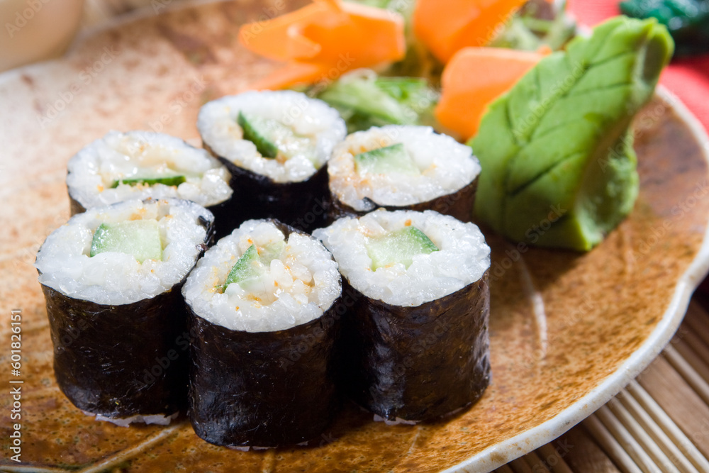 japanese sushi roll