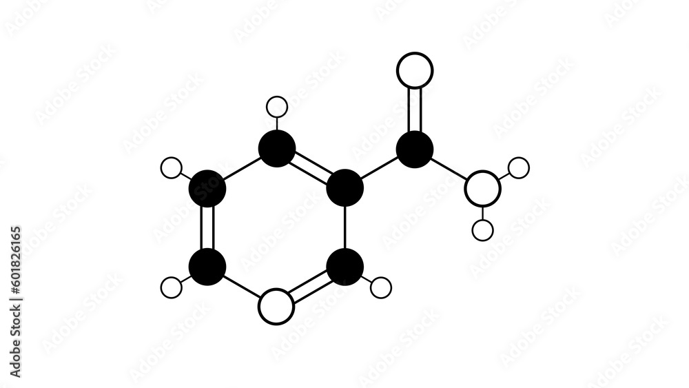 nicotinamide molecule, structural chemical formula, ball-and-stick model, isolated image niacinamide nicotinamide molecule, structural chemical formula, ball-and-stick model, isolated image niacinamide