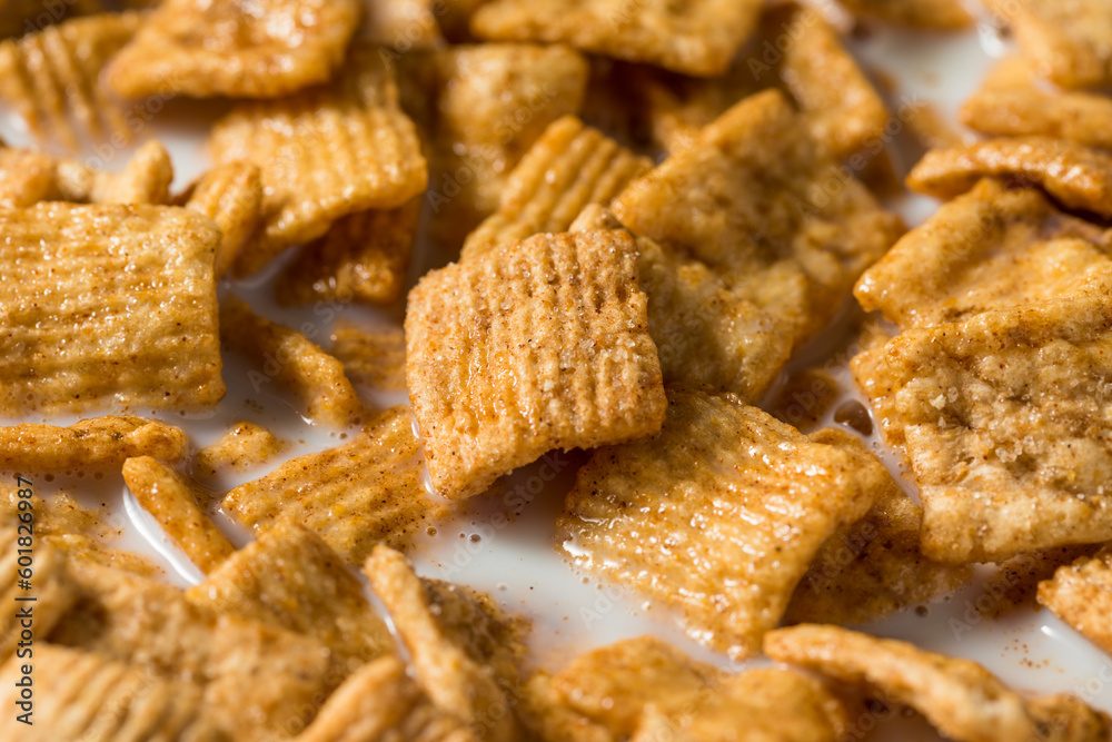 Sweet Crunchy Cinnamon Breakfast Cereal Sweet Crunchy Cinnamon Breakfast Cereal