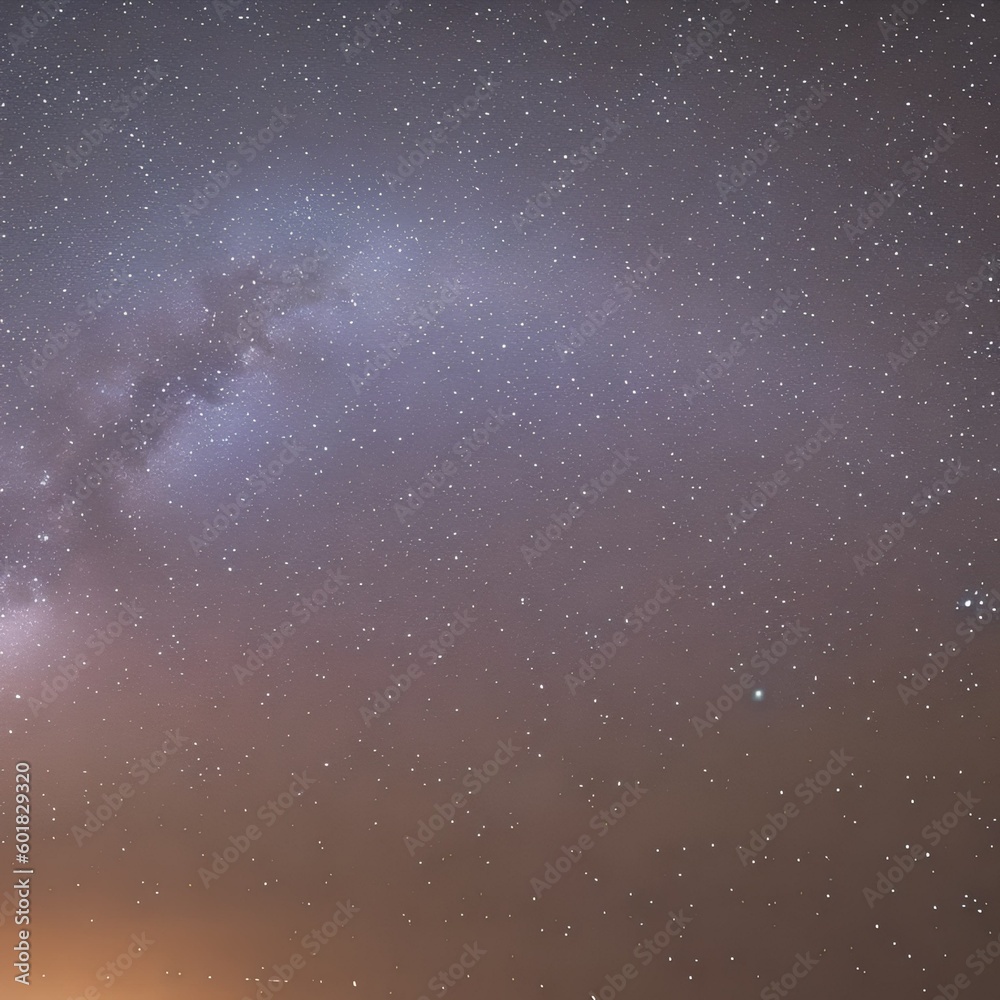Fototapeta premium 45 Night Sky: A mysterious and enchanting background featuring a night sky with stars and constellations that create a magical and dreamy atmosphere2, Generative AI