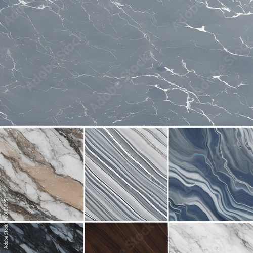 89 Marble: A luxurious and stylish background featuring marble texture in elegant and sophisticated colors that create a refined and high-end atmosphere2, Generative AI
