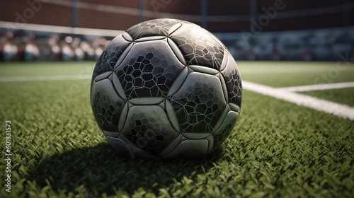 Soccer ball - KI photo