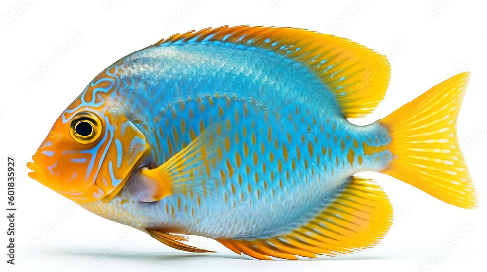 Fototapeta premium fish isolated on white