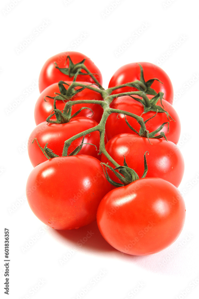 Family of connected tomatoes large and small Family of connected tomatoes large and small