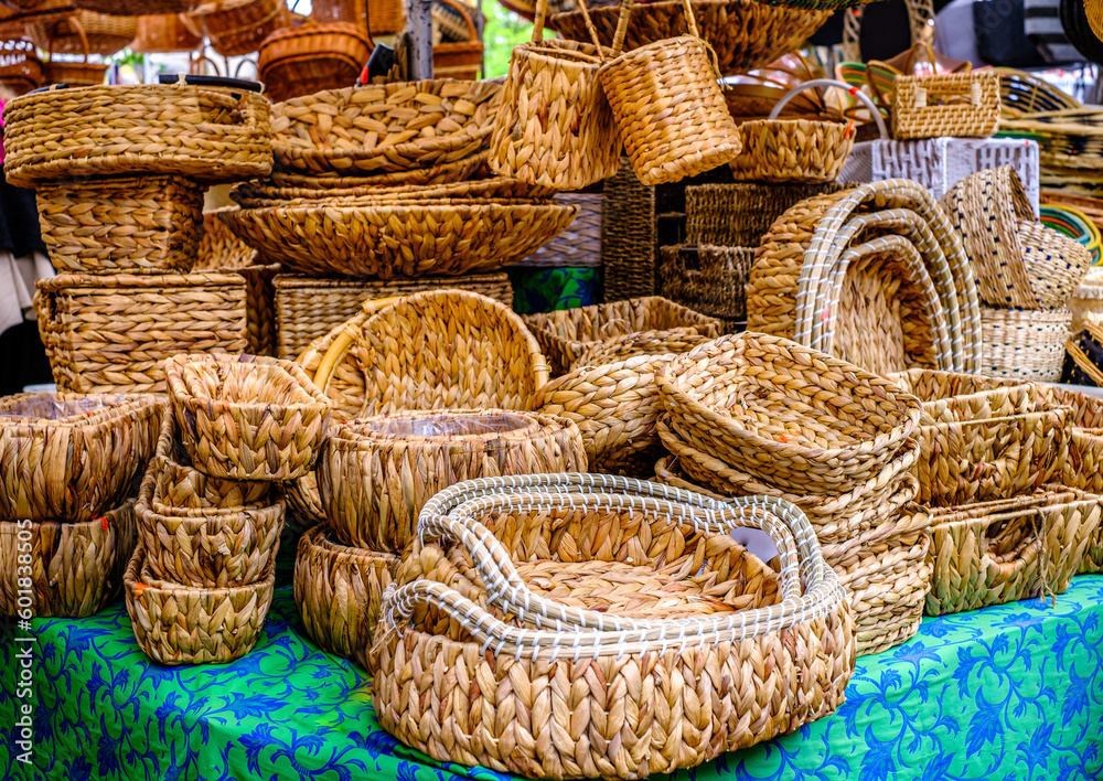typical basket at a market