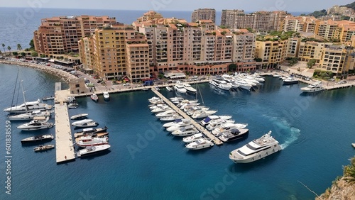 View of a harbor from Monaco