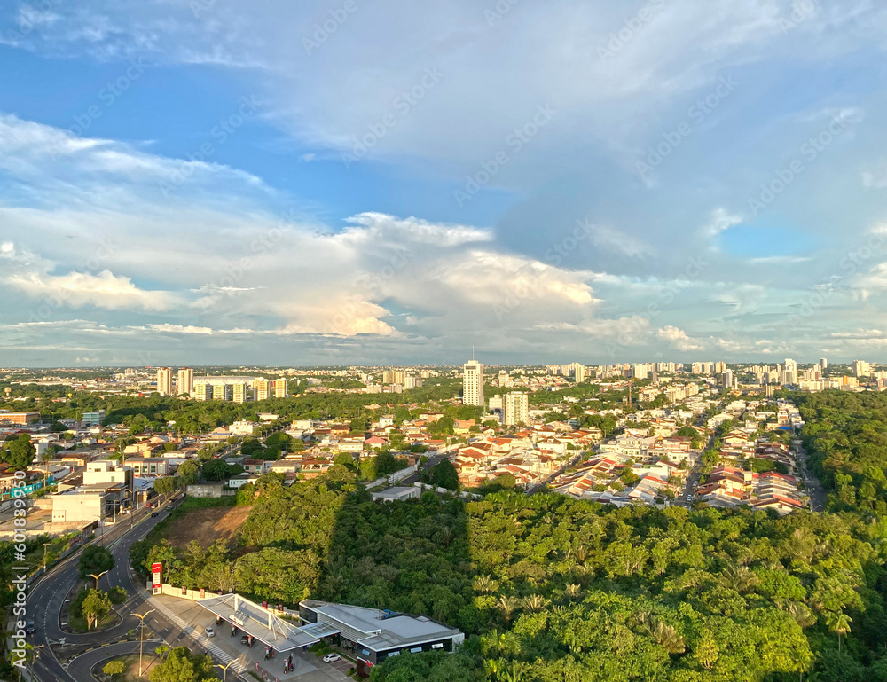 Vista da cidade de Manaus.