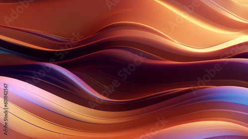 Abstract background texture of Oil or Petrol liquid flow, liquid metal close-up. Liquid waves and stains. Oil marble trendy dynamic art with glowing effect. bright color fluid art 3d render.