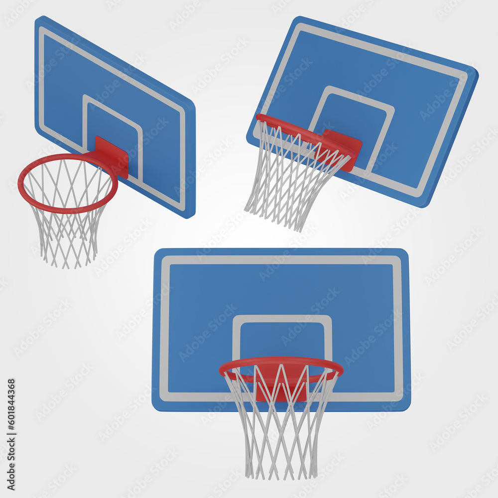 3d Basketball hoop