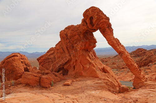 View at Elephant Rock - Valley of Fire State Park, Nevada