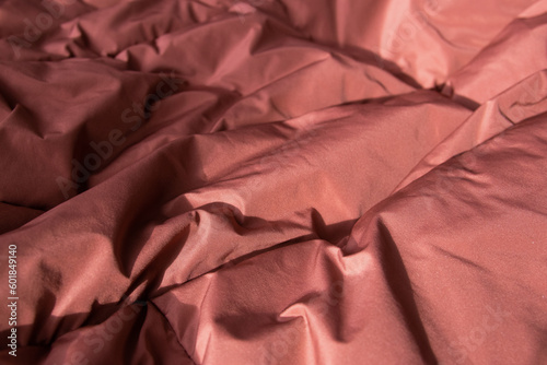 Brown texture fabric or cloth textile. photo