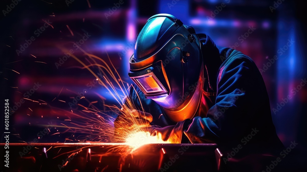 Men wearing helmets and protective gear for cutting metal and doing welding, Men wearing safety gear and doing welding, heavy-duty industry and manufacturing plant, iron and metal industry workers, Men wearing helmets and protective gear for cutting metal and doing welding, Men wearing safety gear and doing welding, heavy-duty industry and manufacturing plant, iron and metal industry workers,