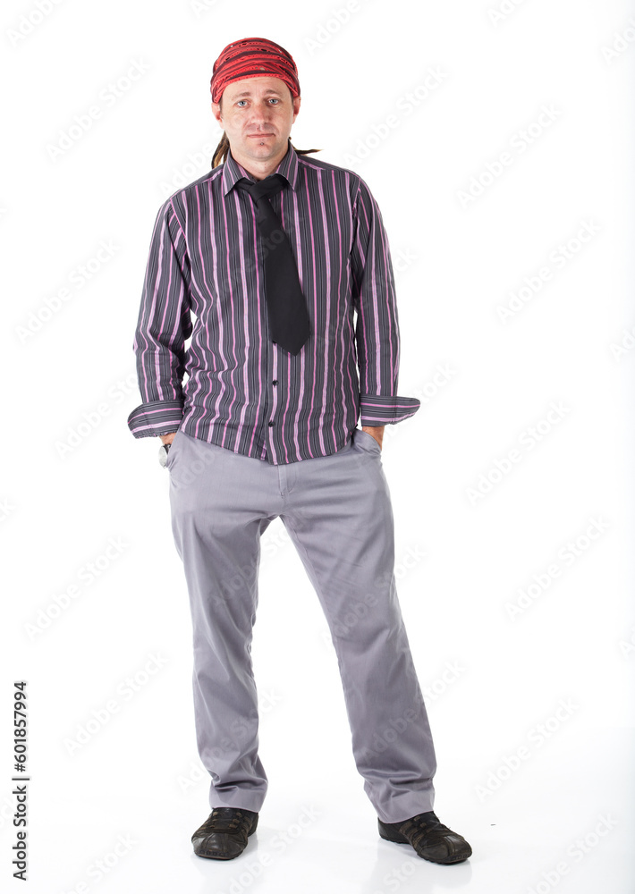 Adult caucasian man with dreadlocks and casual wear on a white background in various poses and facial expressions. Not Isolated Adult caucasian man with dreadlocks and casual wear on a white background in various poses and facial expressions. Not Isolated