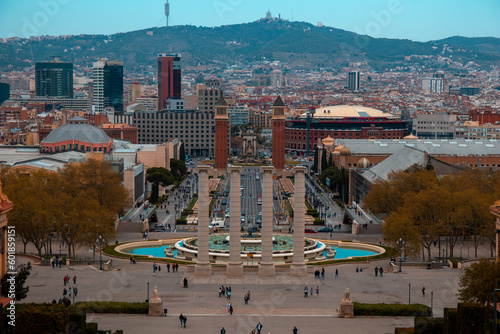 panorama Montjuic barcelona