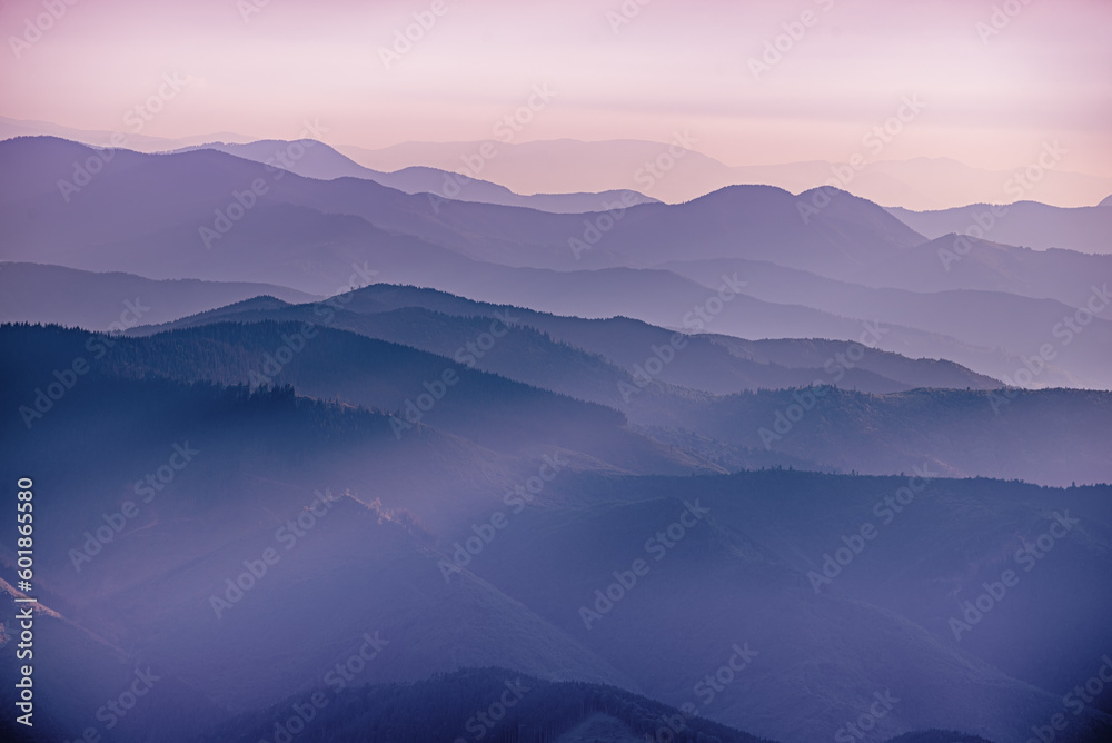 Fototapeta premium Abstract mountain background