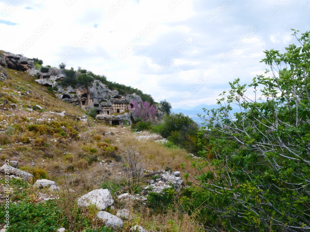 tlos ancient lycian and roman city fethiye turkey
