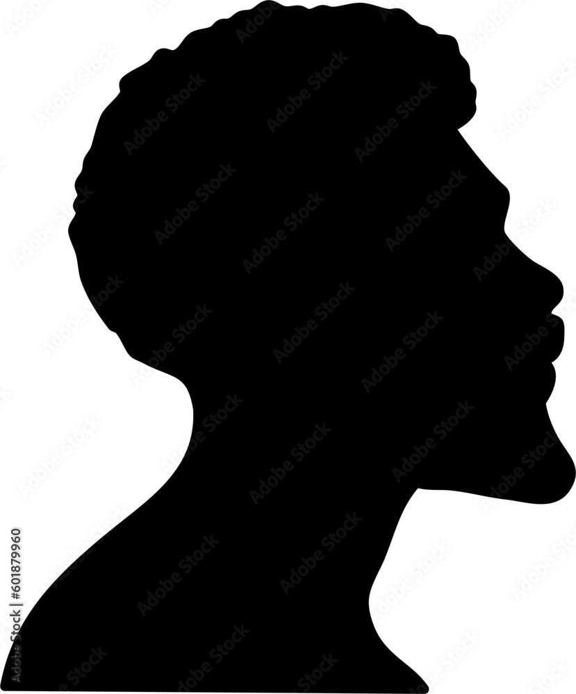 Afro Hair Style Silhouette