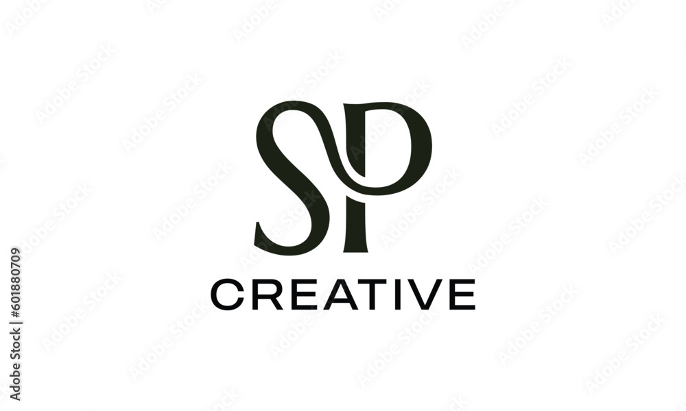 Creative initial letter sp or ps Linked Modern Logo Design Vector Icon Illustration. Creative initial letter sp or ps Linked Modern Logo Design Vector Icon Illustration.