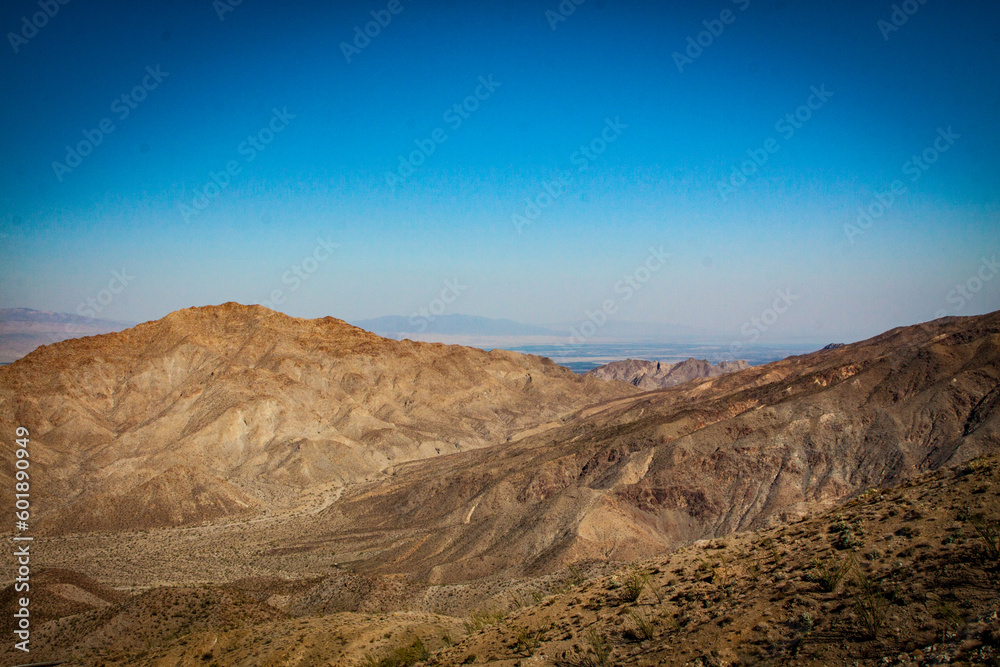 California desert mountains