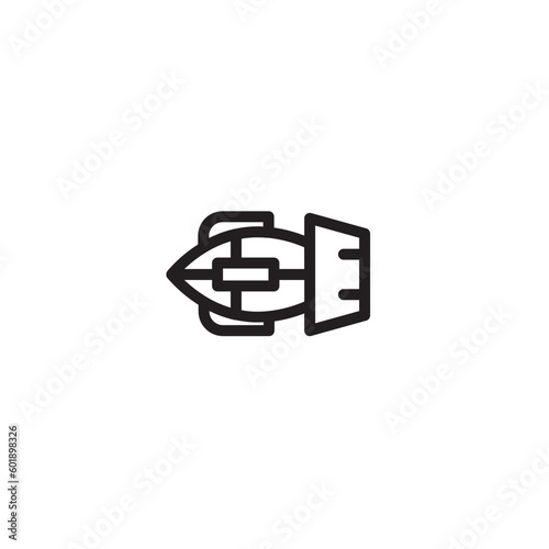 Diving Scooter Sea Outline Icon